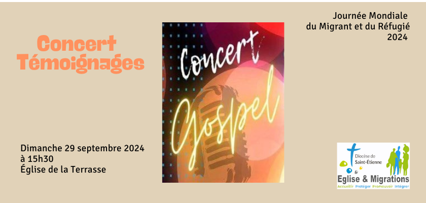 Dieu marche avec son peuple : concert et témoignages