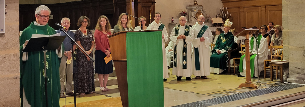 Saint-François-en-Forez : installation du P. Jacques Brun