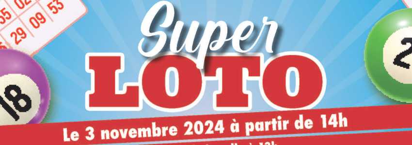 Loto au profit des personnes malades et handicapées