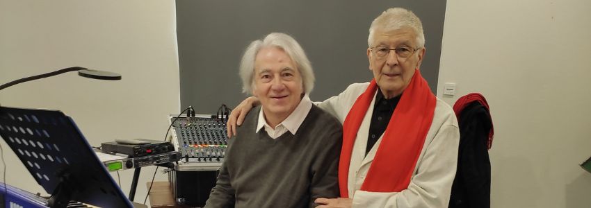 Sainte-Marie-Madeleine-en-Gier : un bel après midi en chansons avec nos amis prêtres