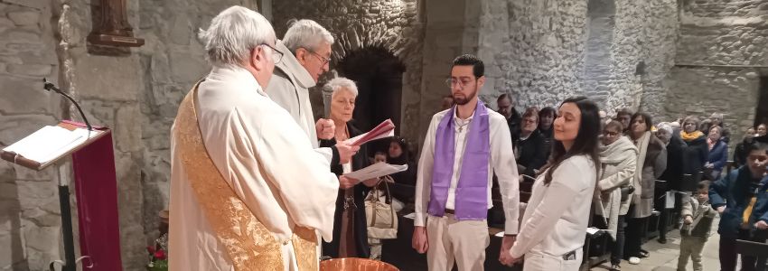 Sainte-Marie-Madeleine-en-Gier : baptême de l'eau, baptême de l'Esprit, baptême de lumière