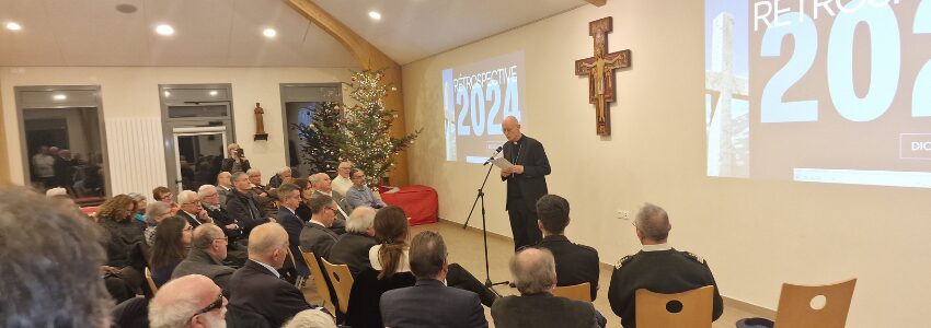 Vœux 2025 de Mgr Bataille à la société civile