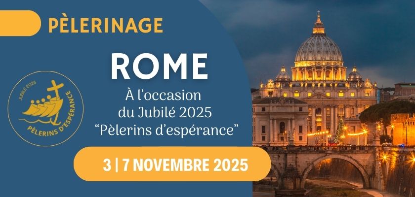 Pèlerinage à Rome à l'occasion du Jubilé 2025